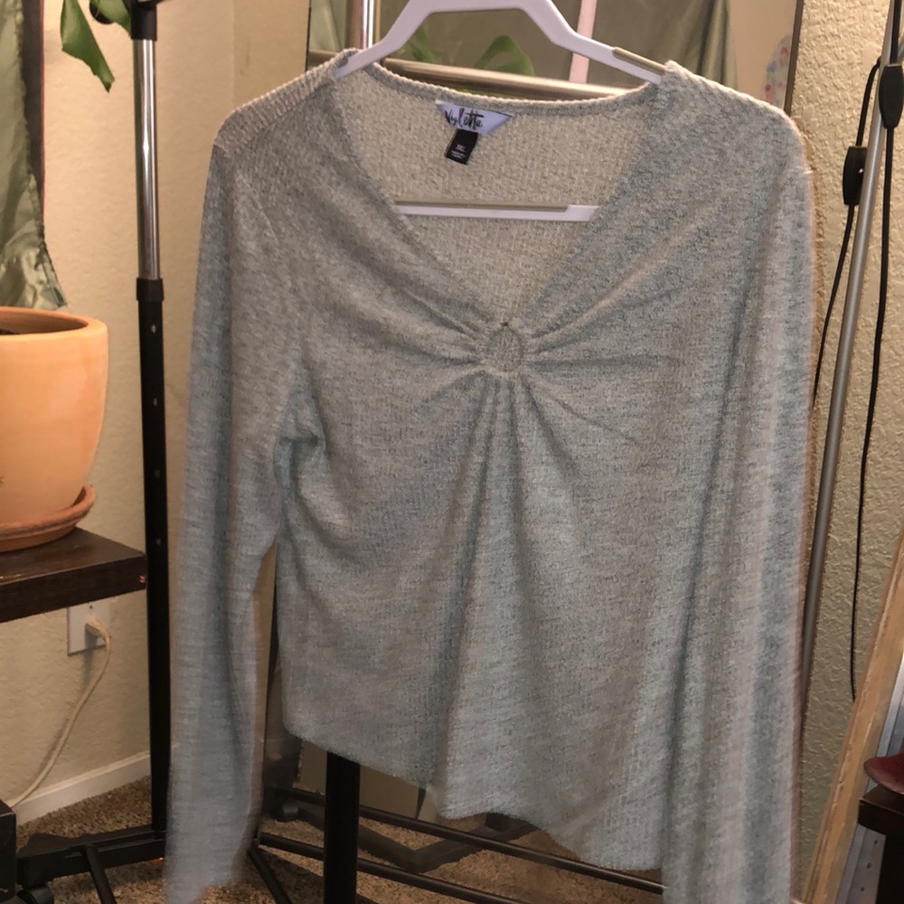 Grey vylette xl long sleeve